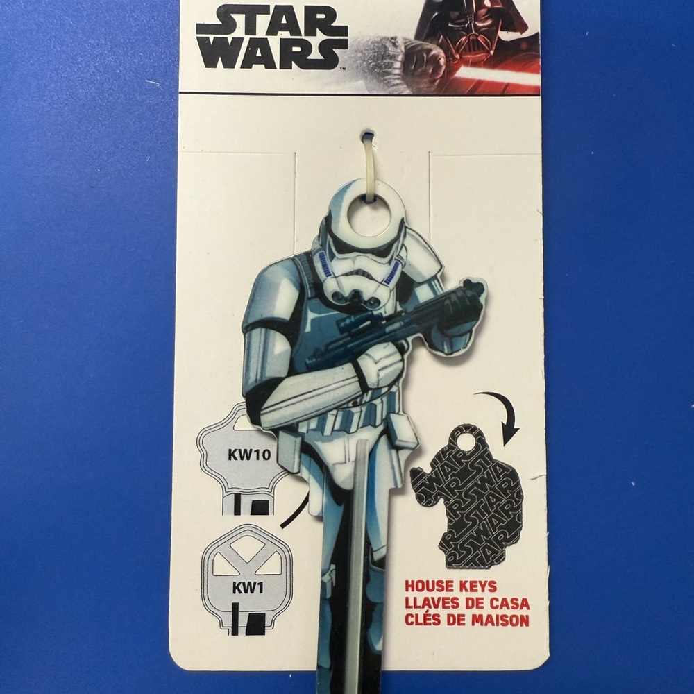 Star Wars Stormtrooper House Key